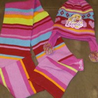 Зимни детски комплекти шапки и шалове, снимка 1 - Шапки, шалове и ръкавици - 31575452
