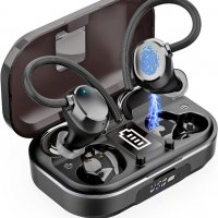 Нови Безжични слушалки Спортни с кутия за зареждане Earbuds за музика, снимка 1 - Bluetooth слушалки - 39665406