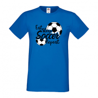 Мъжка тениска Soccer 2,Футболна топка,Футбол.Мач,Soccer, снимка 3 - Тениски - 36419905