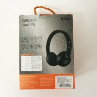 Безжични Bluetooth слушалки с микрофон B460 / 4057, снимка 4 - Bluetooth слушалки - 35409908