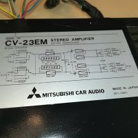 MITSUBISHI CAR AMPLIFIER-MADE IN JAPAN 2704221929, снимка 4 - Аксесоари и консумативи - 36583285
