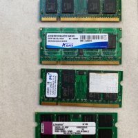 Рам памети за лаптоп 7х1GB DDR2, снимка 2 - RAM памет - 30037598
