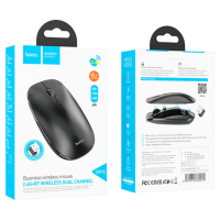 HOCO Безжична мишка - 2.4G, 800/1200/1600 DPI, 4D бутон - Бял, снимка 5 - Клавиатури и мишки - 44732031