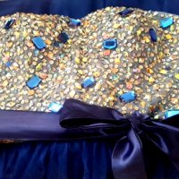 шаферска бална официална абитуриентска рокля цвят и размер по поръчка, снимка 2 - Рокли - 26620068
