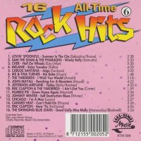 CD диск 16 All-Time Rock Hits 6, 1992, снимка 2 - CD дискове - 29134807