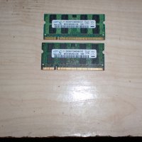 Ram за лаптоп DDR2 800 MHz, PC2-6400,2Gb,Samsung. НОВ.Кит 2 Броя, снимка 1 - RAM памет - 42842286