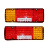 2 БРОЯ LED стопове 24V за камион ТИР Стопове 24 Волта, снимка 1 - Аксесоари и консумативи - 42216539