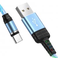 HOCO магнитен кабел USB Ingenious Type C 2A, снимка 3 - USB кабели - 30810021