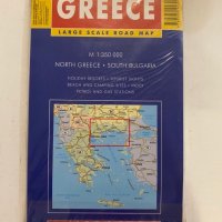Greece map, снимка 2 - Енциклопедии, справочници - 31272331