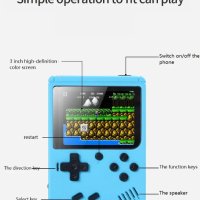 GAME BOX PLUS - Портативна Електронна игра/козола 500 инсталирани игри, снимка 2 - Други игри и конзоли - 42373537