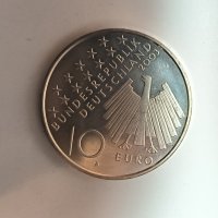 Германия 10 евро 2003 , 50 г. от въстанието н Източна Германия Д139, снимка 2 - Нумизматика и бонистика - 42435711