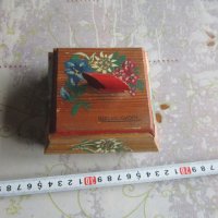 Страхотна немска дървена кутия за бижута 3 Райх, снимка 1 - Колекции - 31798888