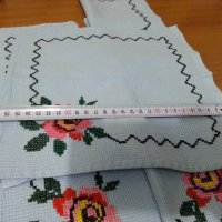 Текстилни салфетки за маса ръчно бродирани , снимка 5 - Покривки за маси - 38738731