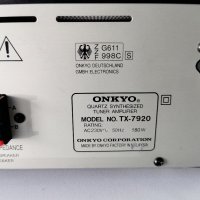 Ресийвър усилвател ONKYO TX-7920, снимка 8 - Ресийвъри, усилватели, смесителни пултове - 37727492