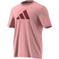 ADIDAS Мъжка тениска в розово, снимка 1 - Тениски - 36557075