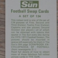 Комплект карти на английски футболисти от 1970 г. от Ливърпул, Стоук Сити, Бърнли, Ковънтри, Шефилд , снимка 6 - Фен артикули - 29678065
