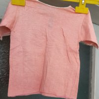 Продавам розова блуза камизолка тениска за 2 години , снимка 2 - Детски тениски и потници - 37889729