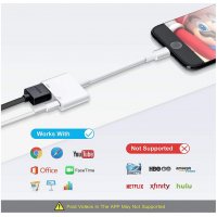 Преходник STELS, Кабел от Lightning към HDMI за iPhone, iPad, iPod, снимка 6 - Аксесоари за Apple - 40191590