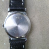 Стар съветски часовник ПОБЕДА с кожена каишка , снимка 3 - Мъжки - 37518063