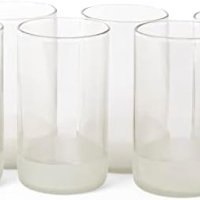 Нов комплект от 6 броя Устойчиви чаши за вода коктейли сокове Екологични чисти, снимка 3 - Чаши - 42256406