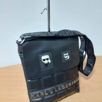 Мъжка чанта Karl Lagerfeld/SG-E90, снимка 3 - Чанти - 42914745