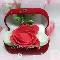 Промо бюджетен подарък с вечни рози 14 февруари 8 март свети Валентин роза букет цвете сапунени, снимка 7 - Ръчно изработени сувенири - 39316129