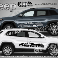 Jeep Compass стикери надписи лепенки фолио SK-SJV2-J-CO, снимка 7 - Аксесоари и консумативи - 44510894