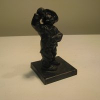 Метална фигура статуетка, снимка 3 - Антикварни и старинни предмети - 40051504