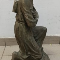 Гипсова статуетка Дева Мария, снимка 5 - Антикварни и старинни предмети - 31596901
