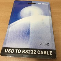 Кабел преходник USB към RS232, снимка 2 - Друга електроника - 35185694