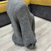 Дамски пуловер / топъл / сив , снимка 3 - Блузи с дълъг ръкав и пуловери - 38978931