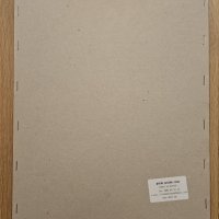 Картина Акварел рамка от естествено дърво и антирефлексно стъкло, снимка 2 - Картини - 44312126