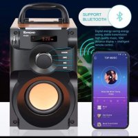 Безжична, преносима Bluetooth тонколона и радио, снимка 2 - Тонколони - 31320551