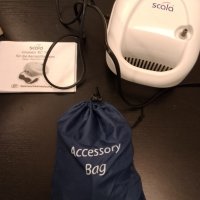 Компресорен инхалатор с две маски Scala SC 145, снимка 4 - Други - 42440478