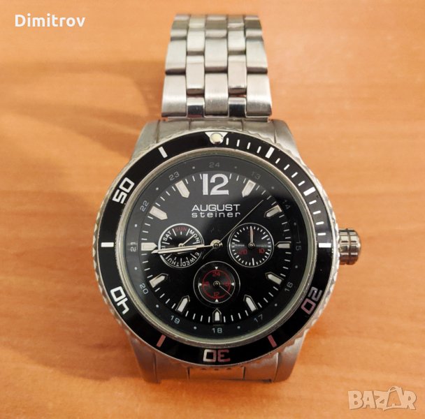 Мултифункционален мъжки часовник August Steiner, снимка 1