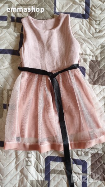 Елегантна рокля за момиче, размер 110-116, 6-8 години. Високо качество., снимка 1