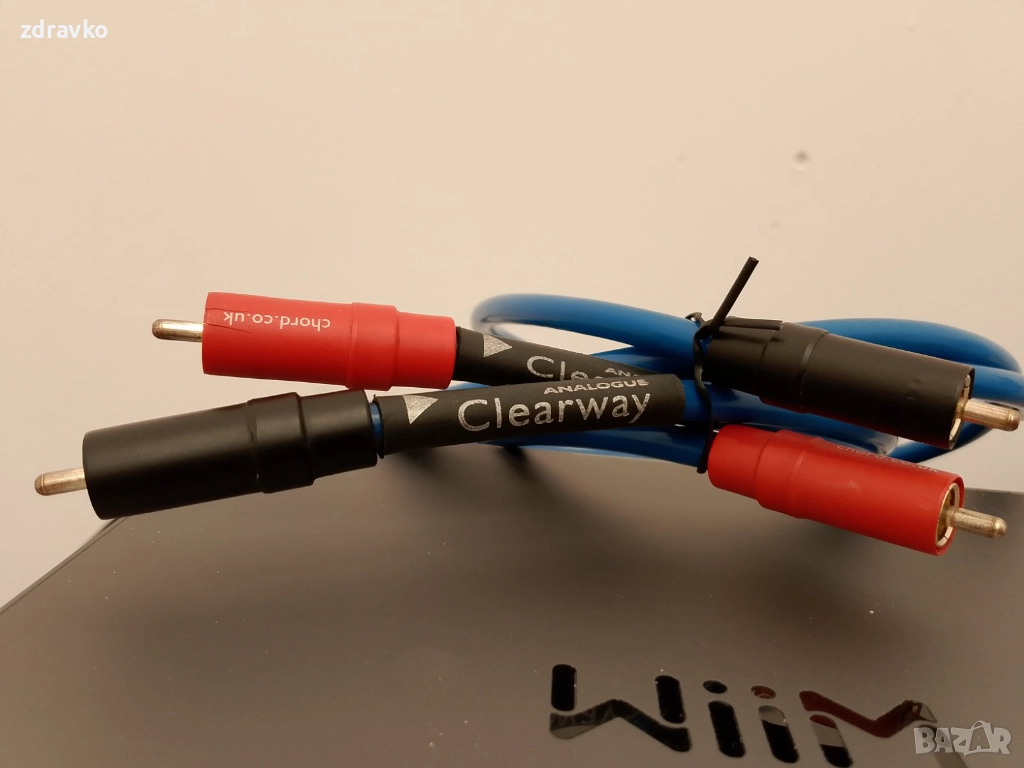 CHORD Clearway 2RCA to 2RCA  1м., снимка 1