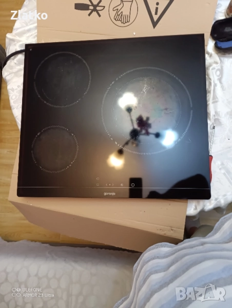 Стъкло керамичен плот Gorenje за вграждане., снимка 1