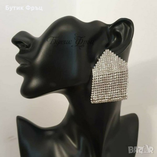 Обеци силвър, снимка 1