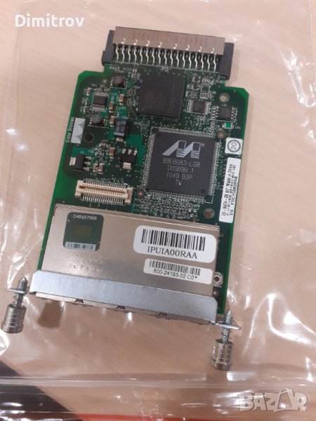 Cisco HWIC-4ESW 4 Портове суитч / cisco slot cards и други , снимка 1