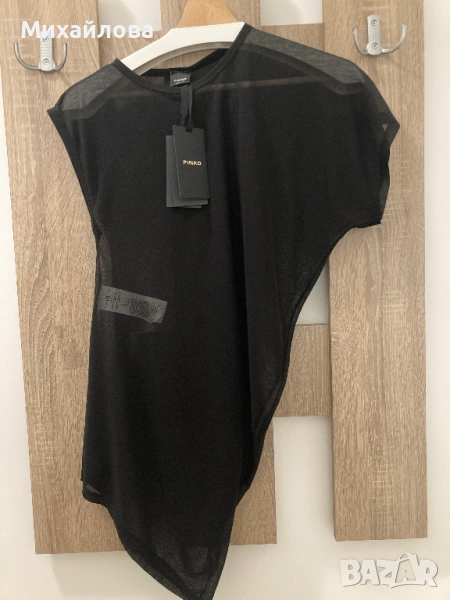 Тениска на Pinko в черно, нова с етикет, снимка 1