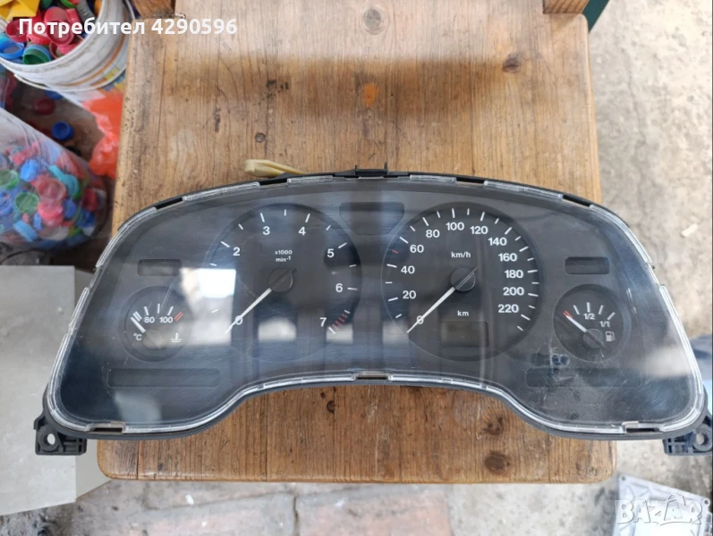 Километраж табло за Opel Astra G - 09193341, снимка 1