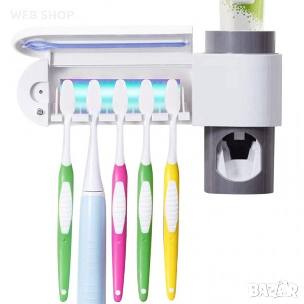 Стерилизиращ диспенсър за паста за зъби, снимка 1