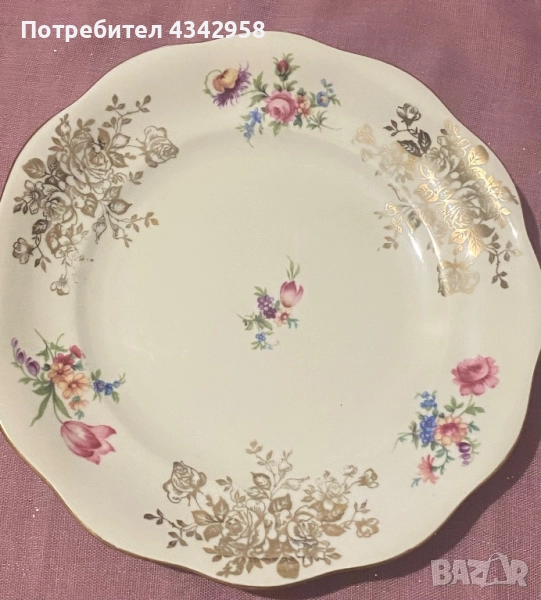 Johann Seltmann Vohenstrauss./1949 г./Порцеланова чиния., снимка 1