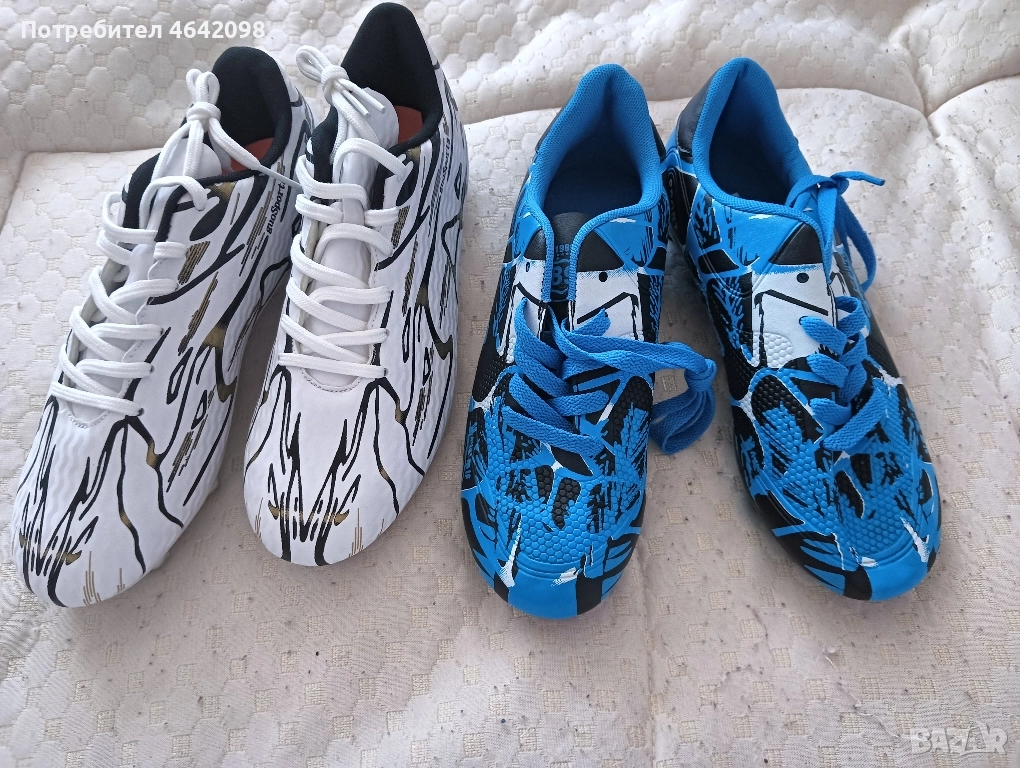 Бутонки нови 38 номер ( бял или син цвят), снимка 1