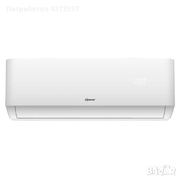 Климатик Инверторен DIPLOMAT DAC-240CA, снимка 1