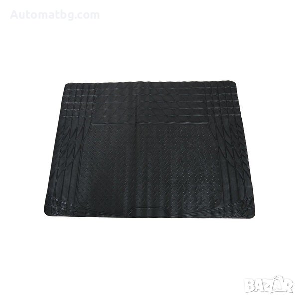 Универсална гумена стелка за автомобил Automat, 140 x 108см, Черен, снимка 1