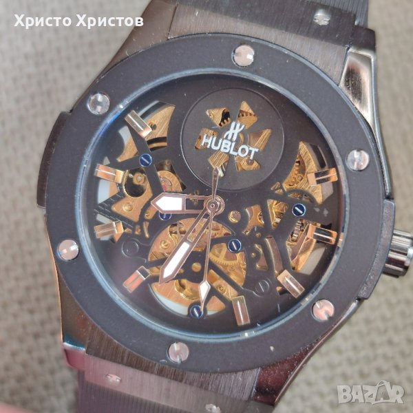 Луксозен мъжки часовник Hublot Big  Bang Geneve Vendome Skeleton , снимка 1