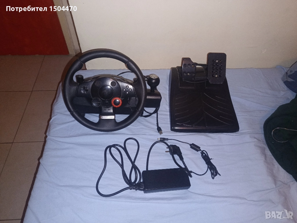 Волан Logitech GT Driving Force , снимка 1