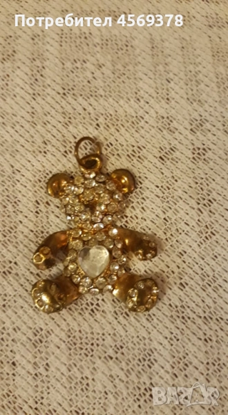 Златисто Мече /Висулка , снимка 1